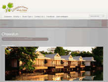 Tablet Screenshot of chawalunresort.com